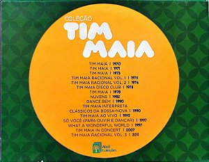 Cd Box Coleção Tim Maia - 15 Cds Interprete Tim Maia [seminovo]