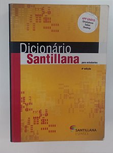 Livro Dicionário Santillana para Estudantes: Espanhol / Português - Português / Espanhol Autor Diaz Y Garcpia-talavera, Miguel (2014) [usado]