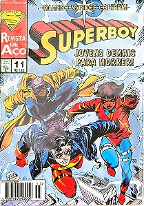 Gibi Superboy #11 - Formatinho Autor (1995) [usado]