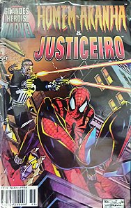 Gibi Grandes Heróis Marvel #59 - Formatinho Autor (1998) [usado]