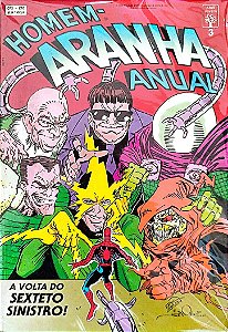 Gibi Homem-aranha Anual #3 - Formatinho Autor (1993) [usado]
