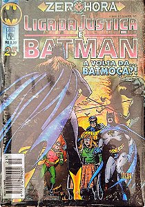 Gibi Liga da Justiça e Batman #25 - Formatinho Autor (1996) [usado]