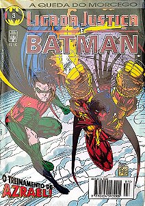 Gibi Liga da Justiça e Batman #3 - Formatinho Autor (1994) [usado]