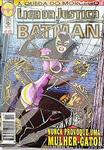Gibi Liga da Justiça e Batman #12 - Formatinho Autor (1995) [usado]
