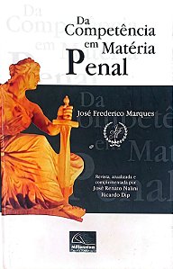 Livro da Competência em Matéria Penal Autor Marques, José Frederico (2000) [usado]