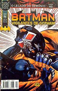 Gibi Batman - Vigilantes de Gotham #22 - Formatinho Autor (1998) [usado]