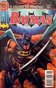 Gibi Batman #21- Formatinho Autor (1998) [usado]