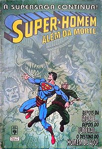 Gibi Super-homem Além da Morte - Formatinho Autor (1994) [usado]
