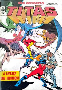 Gibi os Novos Titãs #31 - Formatinho Autor (1988) [usado]