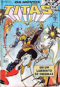 Gibi os Novos Titãs #37 - Formatinho Autor (1989) [usado]