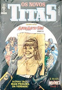 Gibi os Novos Titãs #44 - Formatinho Autor (1989) [usado]