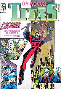 Gibi os Novos Titãs #46 - Formatinho Autor (1990) [usado]