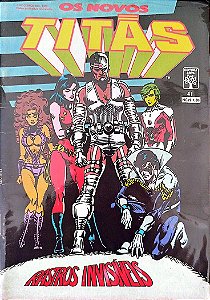Gibi os Novos Titãs #41 - Formatinho Autor (1989) [usado]