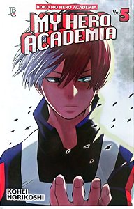 Gibi My Hero Academia #5 Autor Kohei Horikoshi (2017) [seminovo]