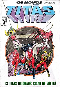 Gibi os Novos Titãs #28 - Formatinho Autor (1988) [usado]