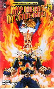 Gibi My Hero Academia #21 Autor Kohei Horikoshi (2019) [seminovo]