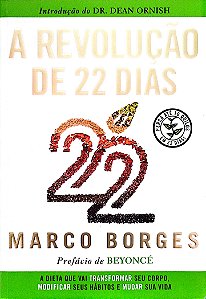 Livro a Revolução de 22 Dias Autor Borges, Marco (2015) [seminovo]