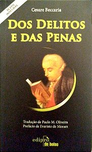 Livro dos Delitos e das Penas Autor Beccaria, Cesare (2013) [seminovo]