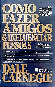 Livro Como Fazer Amigos e Influenciar Pessoas Autor Carnegie, Dale (2007) [usado]