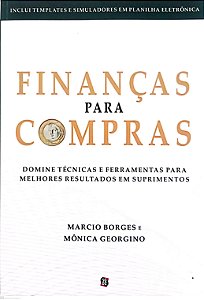 Livro Finanças para Compras Autor Borges, Marcio (2023) [seminovo]