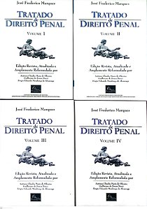 Livro Tratado de Direito Penal (4 Volumes) Autor Marques, José Frederico (2000) [usado]