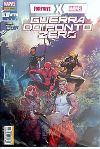 Gibi Fortnite X Marvel: Guerra do Ponto Zero #1 Autor (2022) [seminovo]
