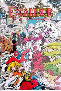 Gibi Excalibur #8 Autor (1991) [usado]