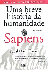 Livro Sapiens: Uma Breve História da Humanidade Autor Harari, Yuval Noah (2019) [seminovo]