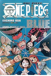 Gibi One Piece - Blue: Grande Arquivo de Dados Autor Eiichiro Oda (2015) [seminovo]