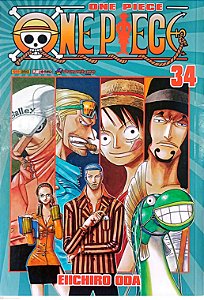 Gibi One Piece #34 Autor Eiichiro Oda (2014) [seminovo]