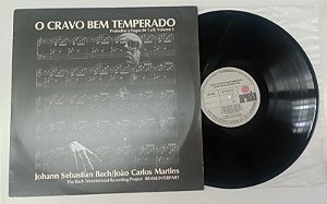 Disco de Vinil João Carlos Martins - o Cravo bem Temperado: Prelúdios e Fugas de 1 a 8. Volume 1 (lp 1981) Interprete João Carlos Martins (1981) [usado]
