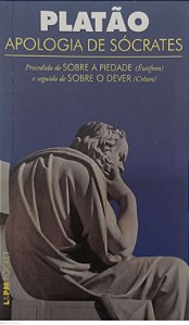 Livro Apologia de Sócrates (precedido de Êutifron e Seguido de Críton) Autor Platão (2011) [usado]