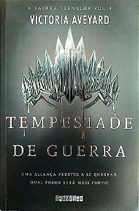 Livro Tempestade de Guerra - a Rainha Vermelha 4 Autor Aveyard, Victoria (2018) [seminovo]