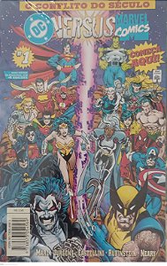 Gibi Dc Versus Marvel - o Conflito do Século (minissérie Completa) Autor (1997) [usado]