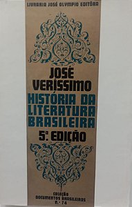 Livro História da Literatura Brasileira Autor Veríssimo, José (1969) [usado]