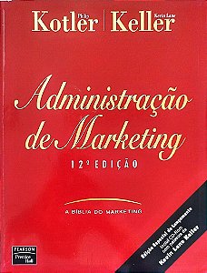 Livro Administração de Marketing Autor Kotler, Philip (2006) [seminovo]