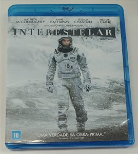 Dvd Interestelar [blu-ray Duplo] Editora Christopher Nolan [seminovo]