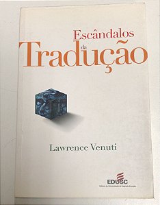 Livro Escândalos da Tradução Autor Venuti, Lawrence (2002) [usado]
