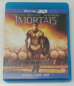 Dvd Imortais [blu-ray 3d] Editora Tarsen Singh [seminovo]
