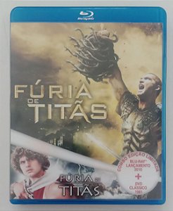Dvd Fúria de Titãs [blu-ray do Filme de 2010 + Dvd do Filme de 1981] Editora [seminovo]