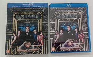 Dvd o Grande Gatsby [blu-ray 3d + Blu-ray 2d] Editora Baz Luhrmann [seminovo]