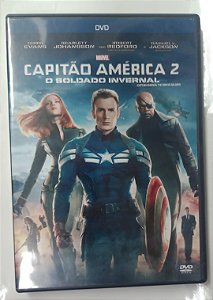 Dvd Capitão América 2 - o Soldado Invernal Editora Irmãos Russo [usado]