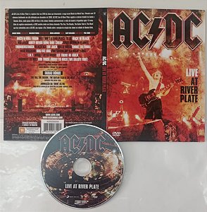 Dvd Ac/dc - Live At River Plate Editora David Mallet [usado]