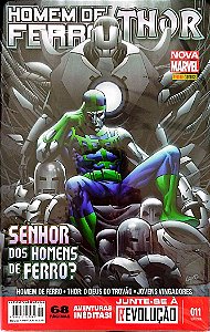 Gibi Homem de Ferro e Thor #11 - Nova Marvel Autor (2014) [seminovo]