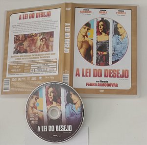 Dvd a Lei do Desejo Editora Pedro Amodóvar [usado]