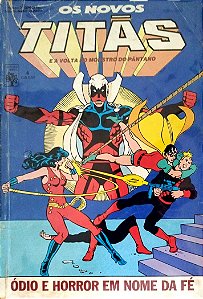 Gibi os Novos Titãs #4 - Formatinho Autor (1986) [usado]