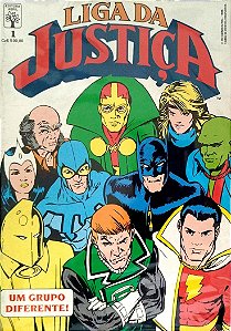 Gibi Liga da Justiça #1 - Formatinho Autor (1989) [usado]