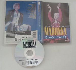 Dvd Madonna - Ciao Italia: Live From Italy Editora [usado]