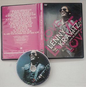 Dvd Lenny Kravitz - Live In Lisbon Editora [usado]