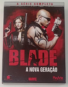 Dvd Blade - a Nova Geração (a Série Completa - 4 Dvds) Editora David S. Goyer [usado]